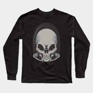 Alien Skull Long Sleeve T-Shirt